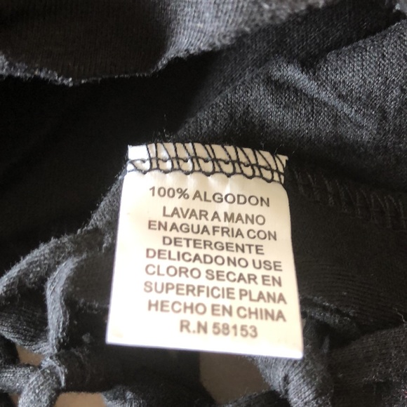 Raga Tank with t-shirt fringe and cross crossed back size XS New! - Picture 10 of 11